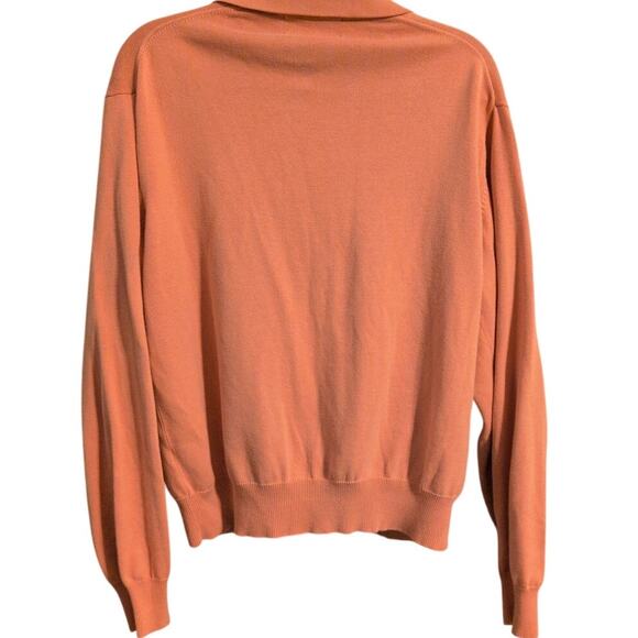 Brooks Brothers Pink Long-Sleeve Polo – 100% Cotton - Picture 3 of 3